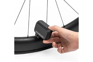 dwndpump Mini pompa per Bicicletta, Pompa per Bicicletta Portatile 100PSI, Pompa per Aria Elettrica per Bici da Corsa Portatile, con Valvole Presta e Schrader, Accessori Bici da Corsa(Senza manometro)