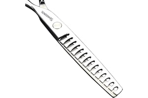 Tagliacapelli professionali Sharonds da 6 pollici, forbici sottili in acciaio inossidabile, forbici efficienti.(Forbici da diradamento da 6 pollici-C)