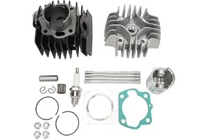 Uppgradera Cylinder Top End Repair Kit 41 mm 12110-43000 Kolvcylinder Ring Packningssats Ersättning för LT JR 50 Kolvhuvudrin