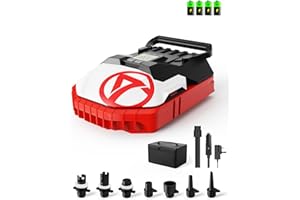 Gicle Rechargeable Sup Pump,22Psi Sup Electric Pump Battery Powered 36W Type C Inflator And Deflator 12v Dc For Paddle Board,Boat,Water Sports
