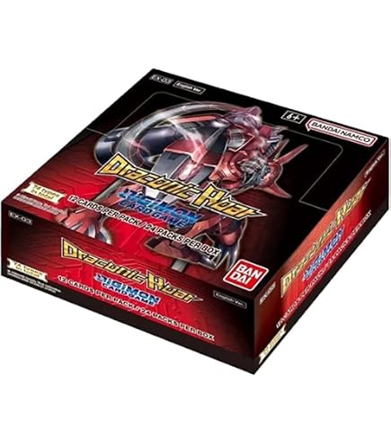 digimon world convergence booster box TCG BT21 (24 Packungen) Spielzeug These figures have a new Memory Gauge feature in the figure stand digimon world convergence booster box