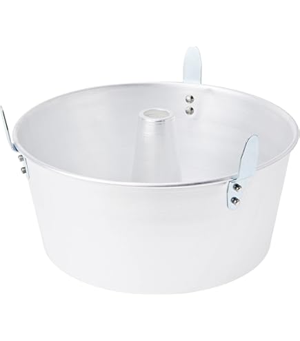 Stampo Per Chiffon Cake In Alluminio Puro 24 Cm - Made In Italy, Per Torte Soffice E Alte
