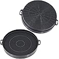 FIND A SPARE 2pcs Carbon Charcoal Filter for Neff Cooker Hoods/Kitchen Vents (210mm x 32mm)
