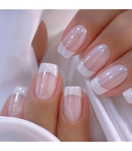 Faux Ongles French Manucure Rose Avec Adhésifs – Glam Up, Neuf – Prêt à Poser