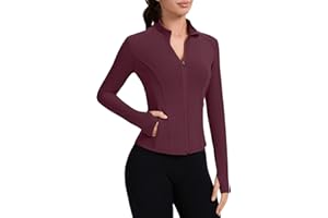 IECCP Women's Gym Shirts Sport Top Running Jackets Long Sleeve Workout Fitess Breathable Activewear T-Shirts Lightweight Moisture Wicking Yoga Tops with Thumb Hole and Side Pockets