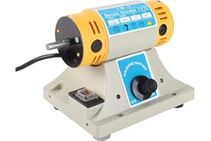 Poliermaschine Set 220 V 350 Watt Elektrische Schleifmaschine Poliermaschine f¨¹r Schmuck Drehmaschine Motor zum Schleifen und Polieren EU Stecker