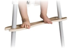 NOBELLGO Fußstütze kompatibel mit IKEA ANTILOP Hochstuhl, höhenverstellbar, Fußablage für Kinderhochstuhl