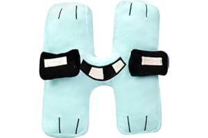 GZBAOTA Alphabet Lore Plush H, Alphabet Lore H, Alphabet Lore Plushies, Learning Letters Plush Toys for 1 2 3 4 5 6 Year Old Boys Girls, Educational Gifts for Baby 6 12 18 Months