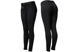 Astile Equestrian Childrens/Kids Horse Riding Jodhpurs/Breeches from 18" to 28" Waist Soft Stretchy