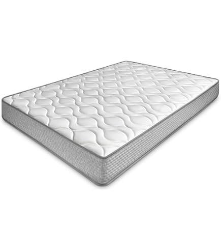 Canapé Abatible Blanco + Colchón Viscoelástico Imperium 135x190 Altura 30 Cm - WIN REST | Leroy