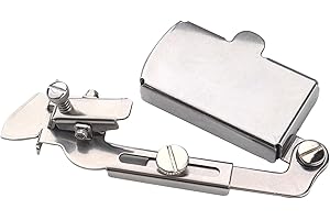 KEUGT Piedino Macchina da Cucire,Guida Per Cucitura Magnetica,Piedino per Orlo Arrotolato,Piedino Orlatore Universale,Piedino per Sbieco,Piedino Orlatore per Macchine da Cucire Multifunzionali Domestiche