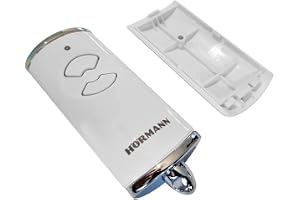 Hörmann Handsändare skydd HSE2BS vitt tomt hölje utan batteri utan kretskort, reservdel, övre och nedre skal