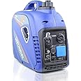 P1pe 2200W Portable Petrol Inverter Generator, 98cc Engine, 2.2kW, Silent Generator, 230v Socket, 12v DC, 5v USB, Compact, Portable
