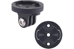 Vroxdrez Adaptador Universal Interface Combo con Montaje Frontal Flush out y Sistema de Liberación Rápida Compatible con Cámara de Acción o Luz Frontal de Bicicleta