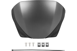 TAZGANTAX Motorcycle Upper Front Fairing Cowl Headight Wind Shield Front Mask Nose Shield Cowl compatible with Tri-umph Trident 660 Trident660 Trident-660 Accessories 2021 2022 2023 (Titanium)