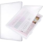 JIANTA 2 Pack Archive Box A4 Document Box Storage Box with Lid