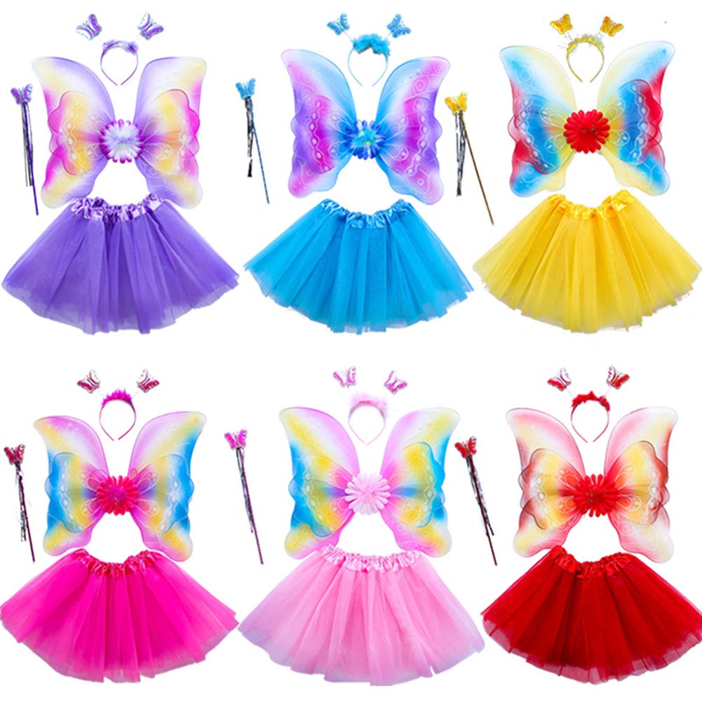 Eleganantamazing - Conjunto de alas de ángel con Luces LED Intermitentes - Imagen 3