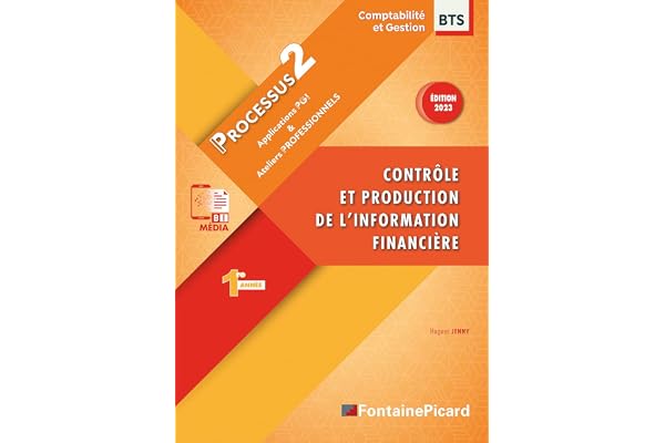 Contrôle et production de l'information financière: Processus 2. Applications PGI et ateliers professionnels