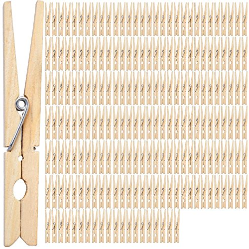 200 XXL Wäscheklammern Klammern 10cm Holz Wäsche Wäscheständer Wäscheleine