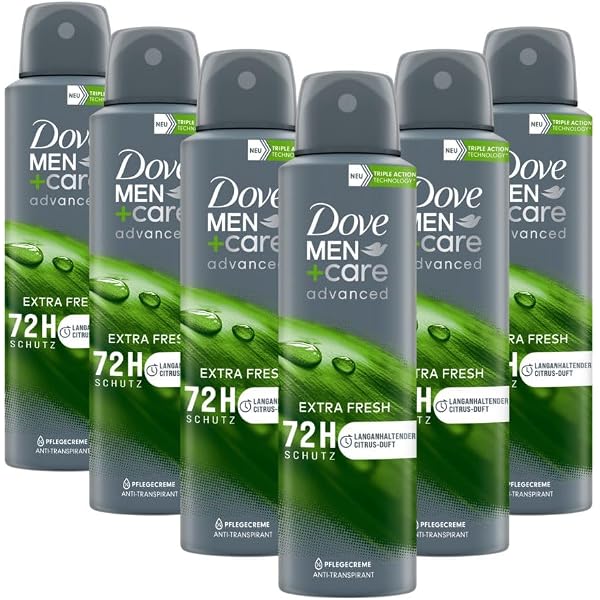 Dove Men+Care 3-in-1 Duschgel Mineral & Sage – Für Körper, Gesicht & Haare – 250 Ml – Mit 24h Feuchtigkeit