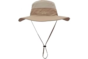 Outfly Breite Krempe Sonnenhut für Herren Mesh Bucket Hat Leichter Bonnie Hut Outdoor Angelhut