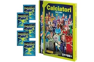 Calciatori Panini 2023-2024 Cofanetto con Album Cartonato e 5 Bustine