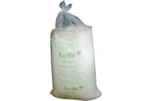 ECO-FLO 1 Large Bag (15 CUBIC FEET) Of Ecoflo Biodegradable Packing Peanuts - Protective Postal Mailing Packaging Packing Void Loose Fill Filler Filling Supplies