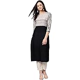 vaamsi Crepe Digital Printed Kurti(VPK1690_Black_Free Size)