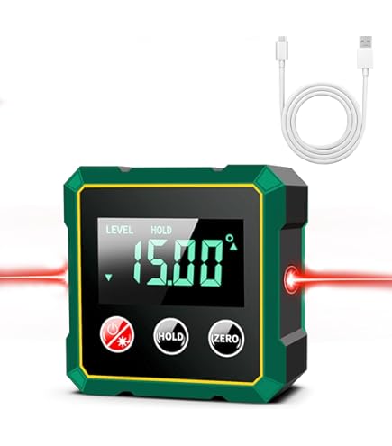 Digitale hoekmeter hellingsmeter, digitale waterpas met LCD-scherm