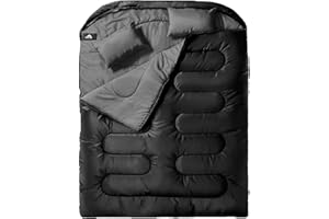 MEREZA Sleeping Bags XL for Mens Double Sleeping bag Adult Wide Sleeping Bag for Camping Big and Tall Sleeping Bags Large 2 Person Sleeping bag King Size Warm Cold Weather
