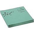 Vileda Professional NanoTech Microfiber Cloths AntiMicrobial Properties within Cloth Streak Free Cleaning Odor Resistant 5 Pack Green 128602