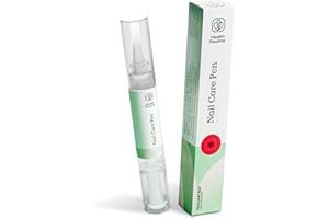 HealthRoutine Nail Care Pen — Lápiz para el Cuidado de las Uñas EL ORIGINAL de Austria con Aceite de Árbol de Té, Aceite Cutículas Uñas, Endurecedor Uñas, Fortalecedor de Uñas para Uso Externo, 4ml