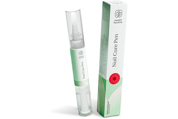 Health Routine Nail Care Pen – Stylos soin des ongles et cuticules avec huile de tea tree | Soin cosmétique pour nourrir, renforcer et améliorer l’apparence des ongles et des pieds abîmés