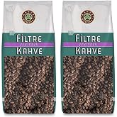 KAHVE DUNYASI D&uuml;nyası Filtre Kavrulmuş &Ccedil;ekirdek 2 Adet 1 kg