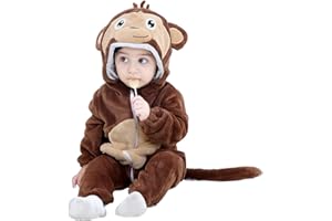 TMOYJPX Mono Bebe Animales para Niños Niñas 0-3 años, Halloween Mameluco Mono Pelele Pijama Ropa Bebe Recien Nacido 0-24 meses