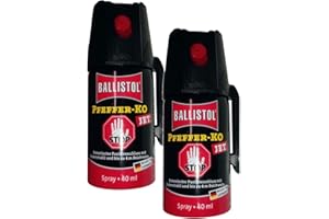 GOKARLI KO Pfefferspray Jet | Fog Verteidigungsspray | Abwehrspray Hundeabwehr | zur Selbstverteidigung | Sparset | Made in Germany (Jet 40 ML 2 Stk)