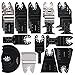 Produktbild OxoxO Mix Oscillating Saw Blades, Multitool Wood/Soft Metal Oscillating Multitool Quick Release Saw Blades,Universaled Blade Set Compatible with Most of Oscillating Tool 25 pcs