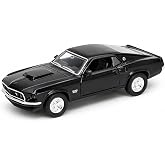 Welly &Ccedil;ek Bırak 12 Cm. Ford Mustang Boss - Siyah