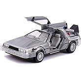 Jada, 253255021, Back to the Future Time Machine, Die-cast(Metal), Illuminated, 1:24 scale, Time Machine Back to the Future 2 Series