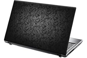 15.6 INCH TAYLORHE SKINS TaylorHe Skins - Autocollant en vinyle pour ordinateur portable 15 pouces avec motifs colorés et effet cuir, fabriqué en Grande-Bretagne 15.6" Motifs cachemire vintage.