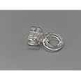 Pack of 20 13mm Clear Clip on Roman Blind Rings
