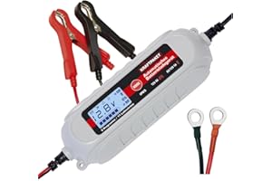 ‎DINO KRAFTPAKET Dino KRAFTPAKET 4A-6V/12V intelligentes und automatisches Batterieladegerät | Für Blei-Säure, GEL, Start/Stopp EFB, AGM-Batterie | KFZ-Ladegerät für Auto, Motorrad, Kleintransporter, PKW, Boot