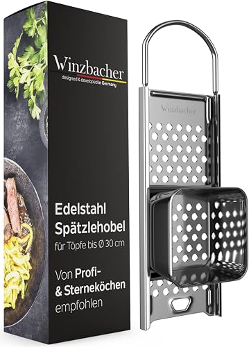 Winzbacher Spätzlehobel mit Teigschlitten, Edelstahl