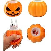 MİNGODAN Balkabağı Sıkmalı Stres Oyuncağı, Yumuşak Squishy, 3+ Yaş