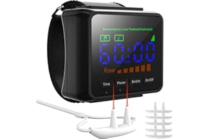 IKEENER Thérapie au Laser Froid pour Réduire la Pression Artérielle, FDA Approuvé 2 IN 1 Rechargeable 650nm Appareil Thérapie par la Lumière Rouge pour Hyperlipidémie et Hyperglycémie