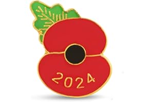 THE ROYAL BRITISH LEGION Royal British Legion 2024 Dated Poppy Lapel Pin - £5