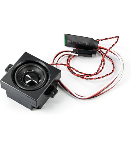 Ejoyous Module De Son Moteur RC 1:10 - Simulateur Bruit Camion Voiture Télécommandée Flysky GT2 GT3 Radiolink