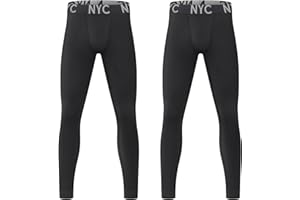 L&K-II Jungen Lange Unterhose Thermounterwäsche Sportwäsche Nachhaltige Lange Unterziehhose aus Baumwolle Unterwäsche 2601