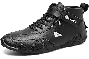 DIDADIHU Barfuss Schuhe Damen Gefüttert wasserdichte Barfußschuhe Breite Gefütterte Laufschuhe Barfuß Aquaschuhe Outdoor Wasserfeste Traillaufschuhe Winterstiefel Abrollschuhe Wildling Frau