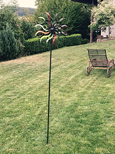 WindRad ArtFerro, Metall, 35,5×16,5×184 cm - 7